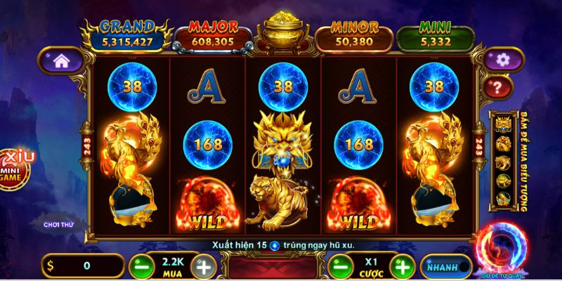 Khám phá nổ hũ Kho Báu Tứ Linh cực hot tại V9Bet 2026 2 Giao diện chơi nổ hũ Kho Báu Tứ Linh